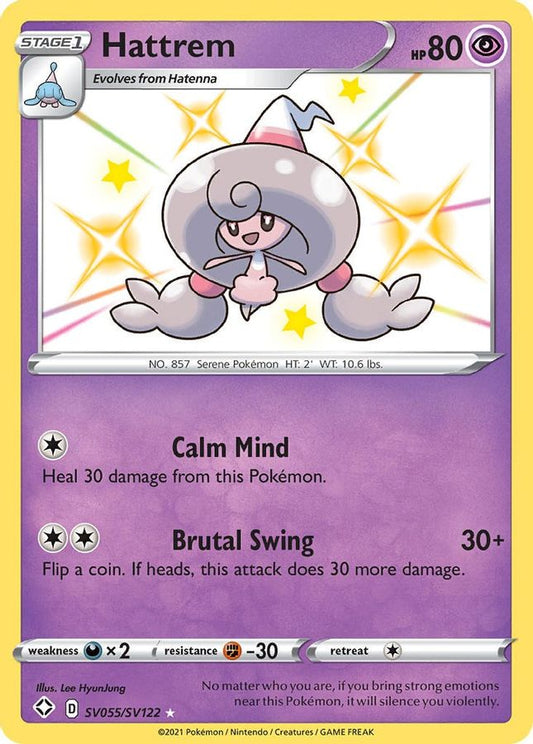 Hattrem SV055/SV122 - Monster Mart - Pokémon Cards Australia