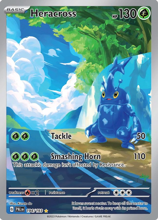 Heracross 194/193 - Monster Mart - Pokémon Cards Australia