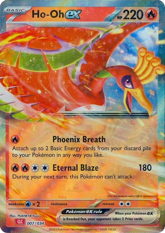 Ho - Oh EX 007/034 (CLC) - Monster Mart - Pokémon Cards Australia