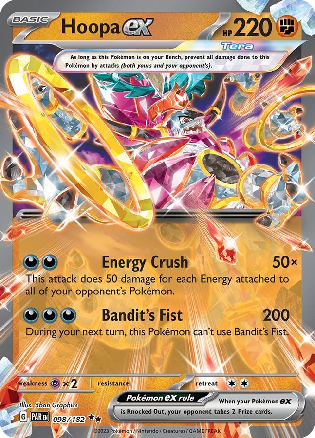 Hoopa EX 098/182 - Monster Mart - Pokémon Cards Australia
