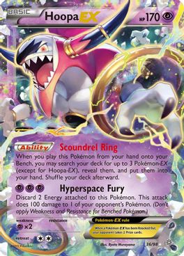 Hoopa EX 36/98 - Monster Mart - Pokémon Cards Australia