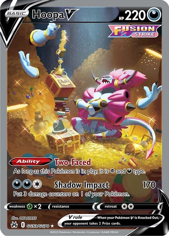 Hoopa V GG53/GG70 - Monster Mart - Pokémon Cards Australia Pokemon Cards