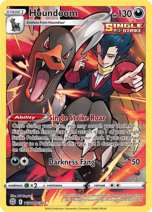 Houndoom TG10/TG30 - Monster Mart - Pokémon Cards Australia