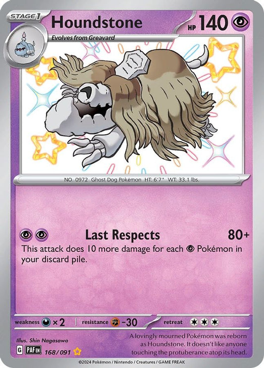 Houndstone 168/091 - Monster Mart - Pokémon Cards Australia