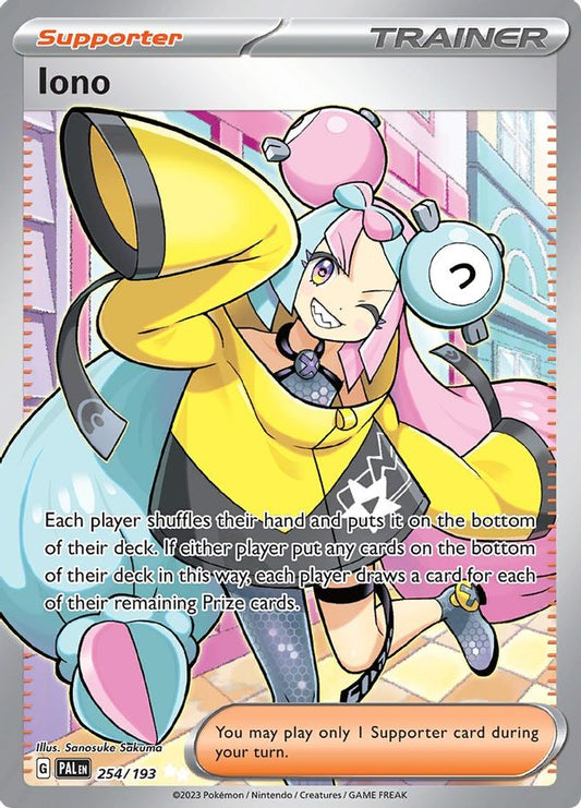 Iono 254/193 - Monster Mart - Pokémon Cards Australia