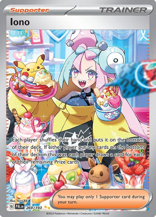 Iono 269/193 - Monster Mart - Pokémon Cards Australia