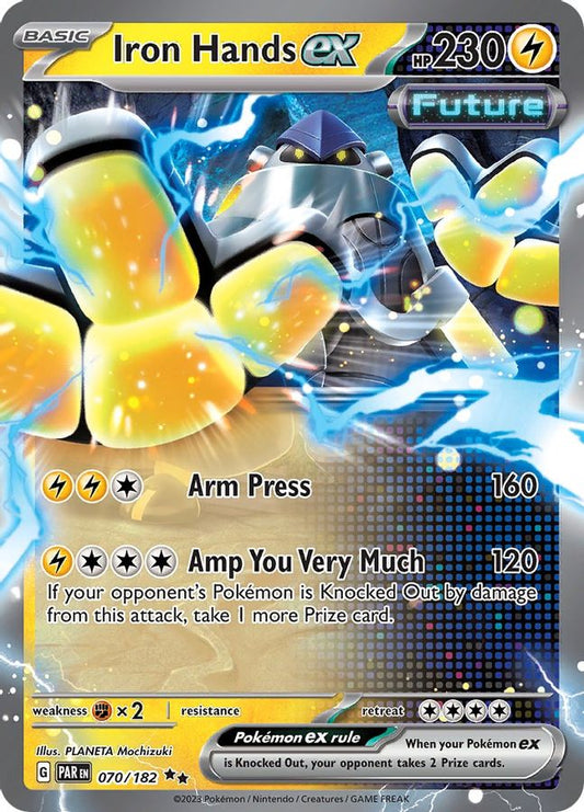 Iron Hands EX 070/182 - Monster Mart - Pokémon Cards Australia