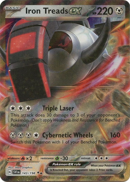 Iron Treads EX 143/198 - Monster Mart - Pokémon Cards Australia