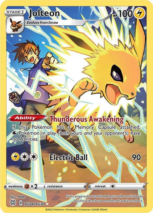 Jolteon TG04/TG30 - Monster Mart - Pokémon Cards Australia