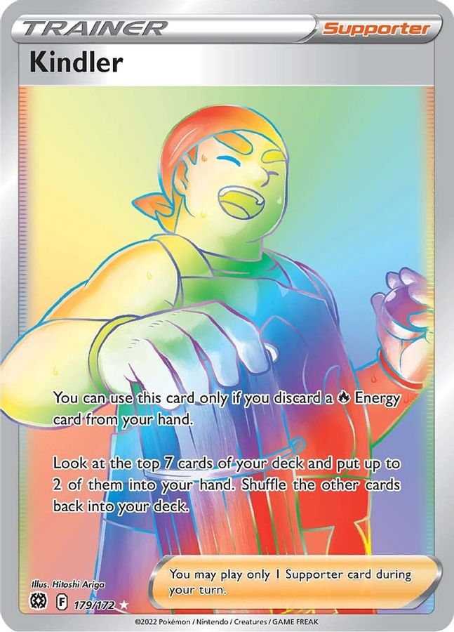 Kindler Rainbow Trainer 179/172 - Monster Mart - Pokémon Cards Australia