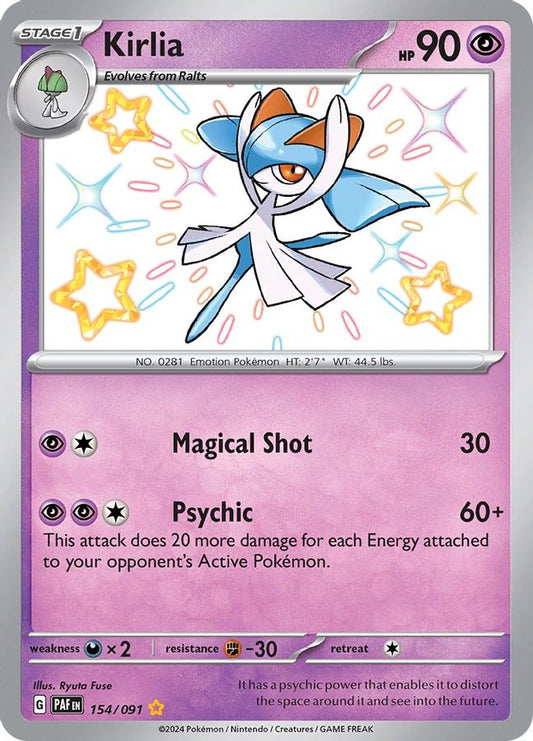 Kirlia 154/091 - Monster Mart - Pokémon Cards Australia