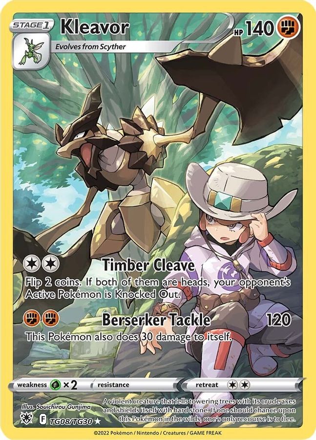 Kleavor TG08/TG30 - Monster Mart - Pokémon Cards Australia