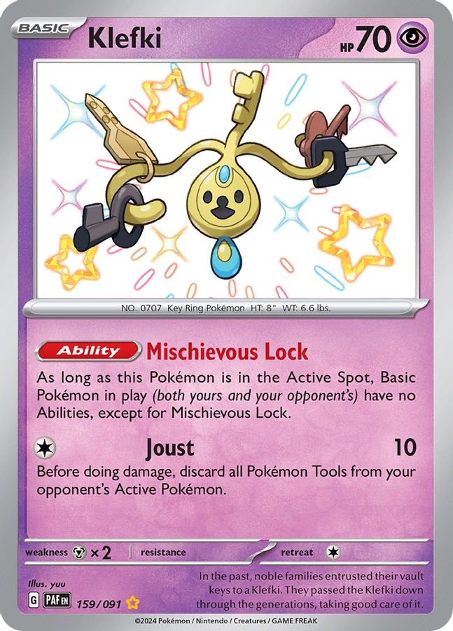 Klefki 159/091 - Monster Mart - Pokémon Cards Australia