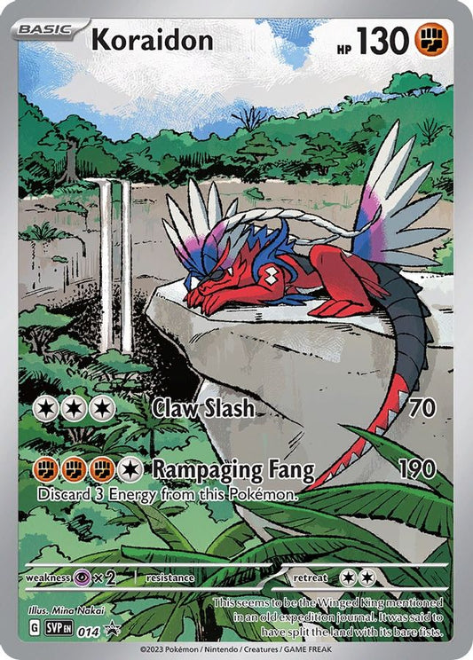 Koraidon 014 - Monster Mart - Pokémon Cards Australia