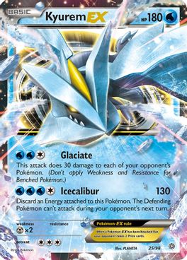 Kyurem EX 25/98 - Monster Mart - Pokémon Cards Australia