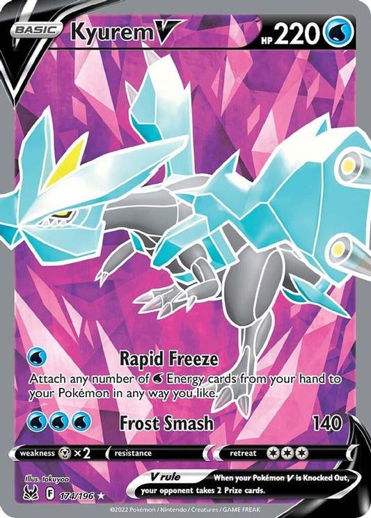 Kyurem V Full Art 174/196 - Monster Mart - Pokémon Cards Australia