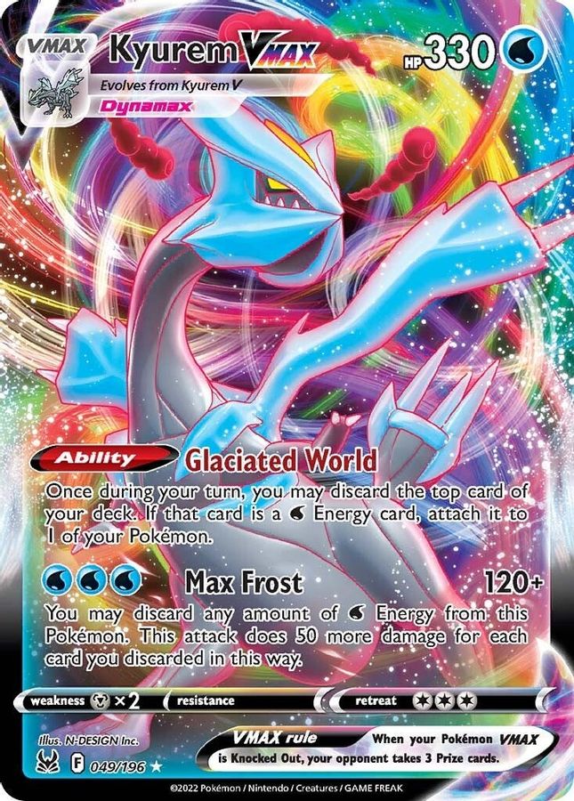 Kyurem VMAX 049/196 - Monster Mart - Pokémon Cards Australia