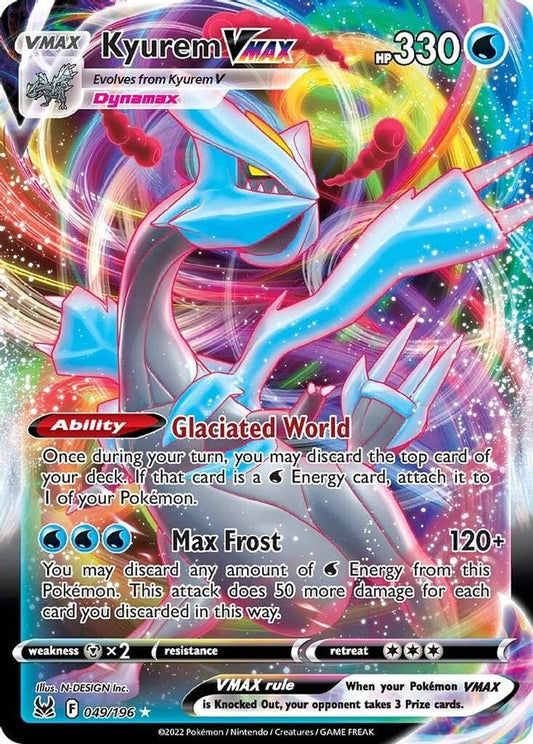 Kyurem VMAX 049/196 - Monster Mart - Pokémon Cards Australia