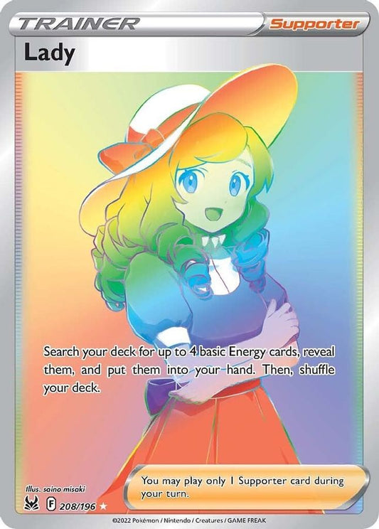 Lady 208/196 - Monster Mart - Pokémon Cards Australia