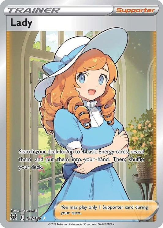 Lady Trainer 193/196 - Monster Mart - Pokémon Cards Australia