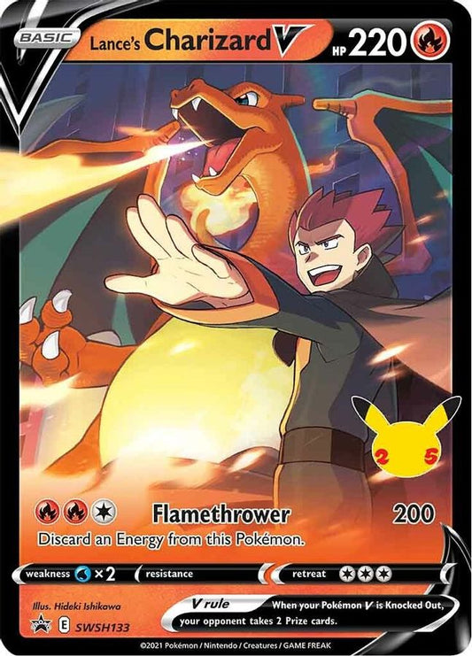 Lance's Charizard V SWSH133 - Monster Mart - Pokémon Cards Australia