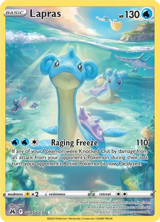 Lapras GG05/GG70 - Monster Mart - Pokémon Cards Australia