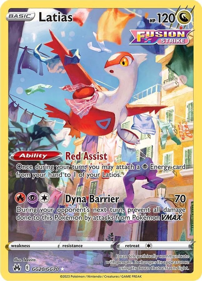Latias GG20/GG70 - Monster Mart - Pokémon Cards Australia