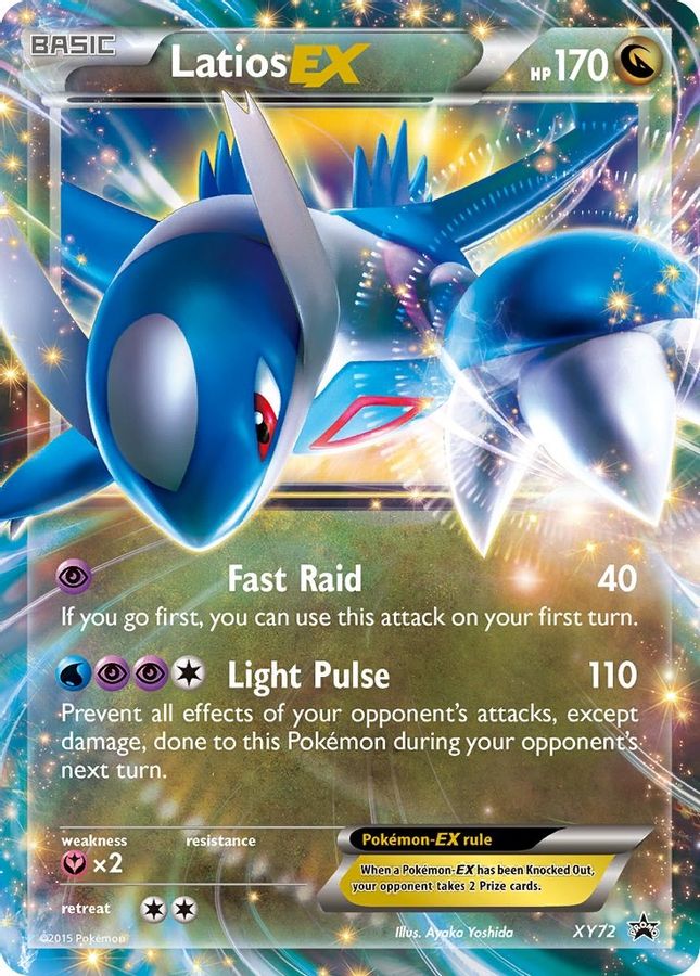 Latios EX XY72 - Monster Mart - Pokémon Cards Australia