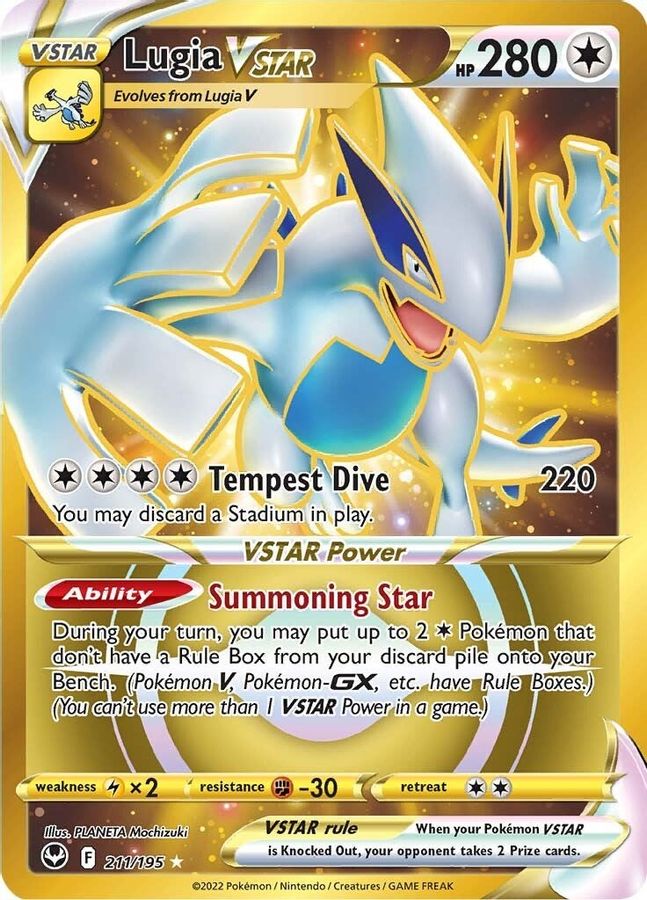 Lugia VSTAR 211/195 - Monster Mart - Pokémon Cards Australia