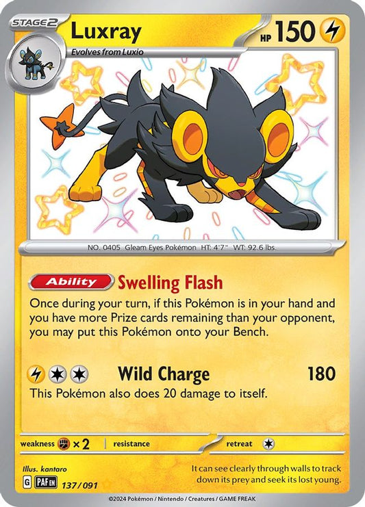 Luxray 137/091 - Monster Mart - Pokémon Cards Australia