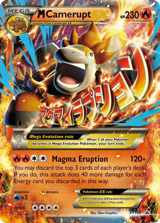 M Camerupt EX XY198 - Monster Mart - Pokémon Cards Australia