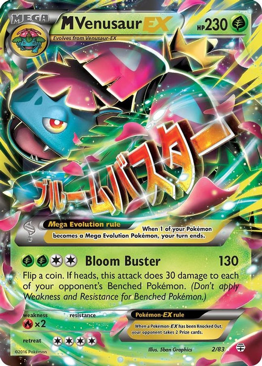 M Venusaur EX 2/83 - Monster Mart - Pokémon Cards Australia