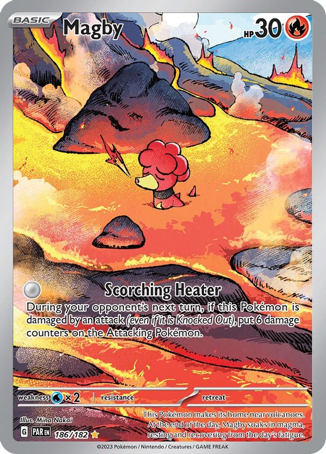 Magby 186/182 - Monster Mart - Pokémon Cards Australia
