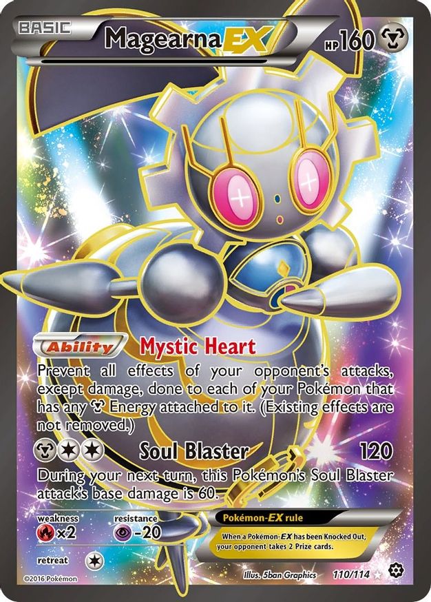 Magearna EX 110/114 - Monster Mart - Pokémon Cards Australia