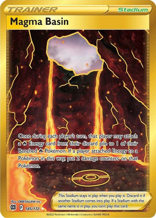 Magma Basin 185/172 - Monster Mart - Pokémon Cards Australia