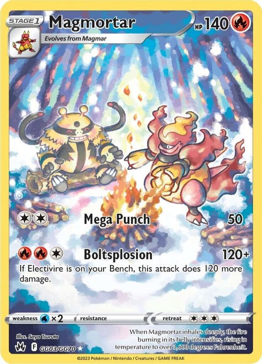 Magmortar GG03/GG70 - Monster Mart - Pokémon Cards Australia