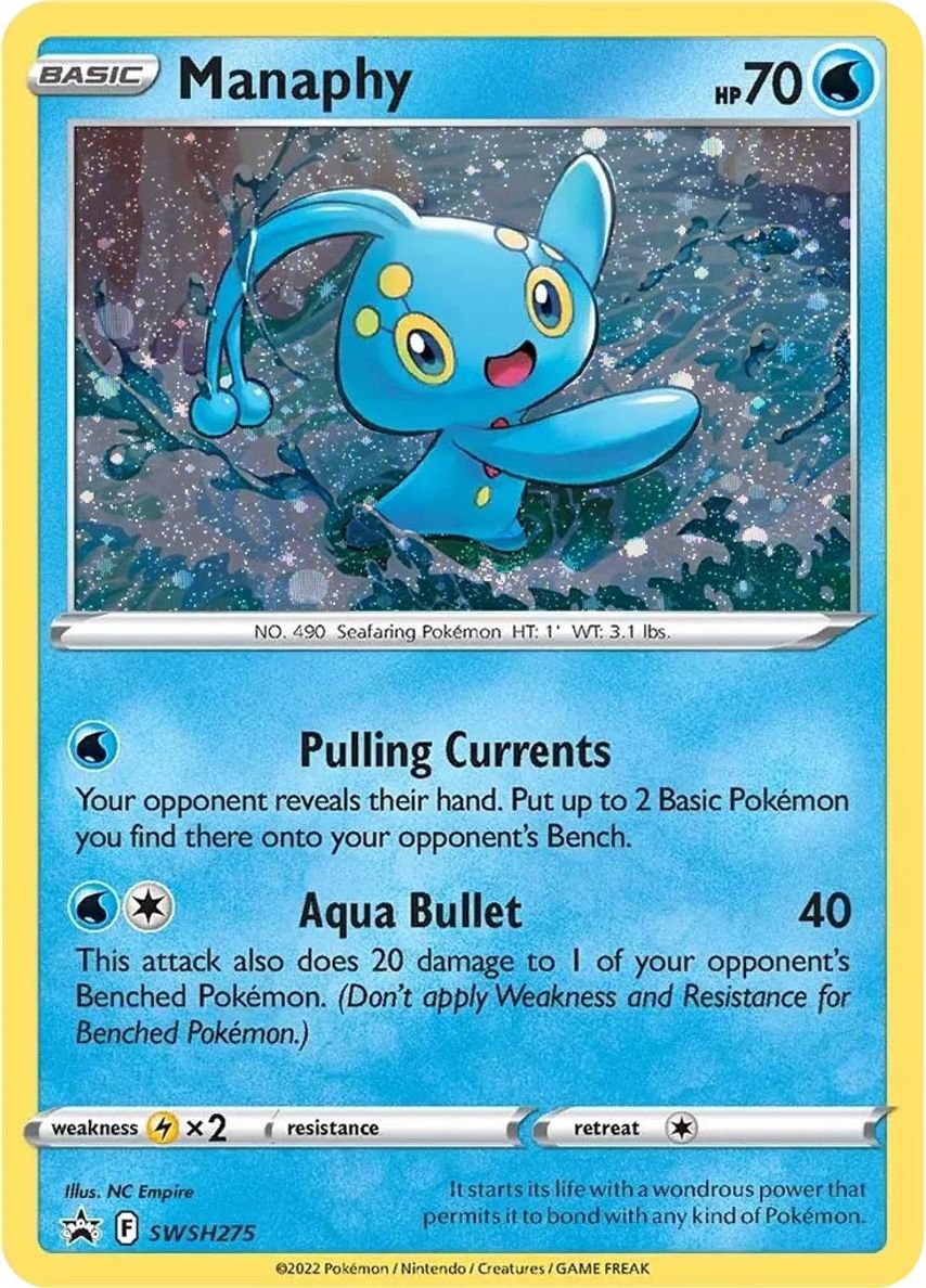 Manaphy Promo SWSH275 - Monster Mart - Pokémon Cards Australia