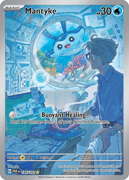 Mantyke 189/182 - Monster Mart - Pokémon Cards Australia