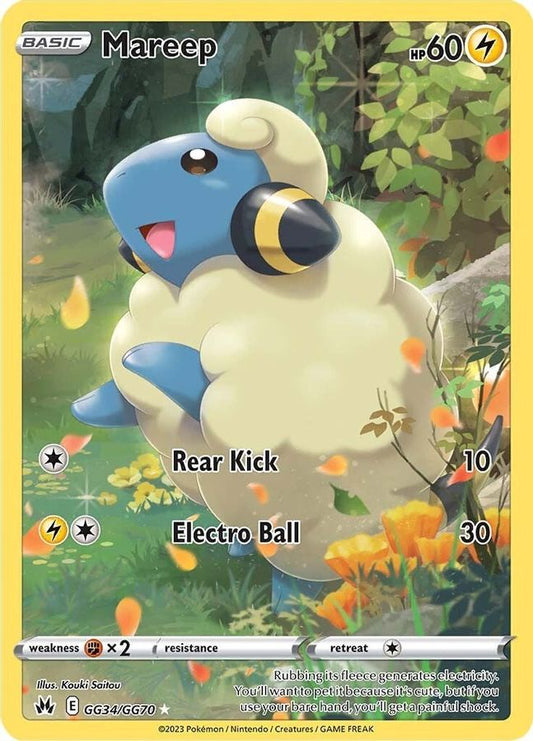 Mareep GG34/GG70 - Monster Mart - Pokémon Cards Australia
