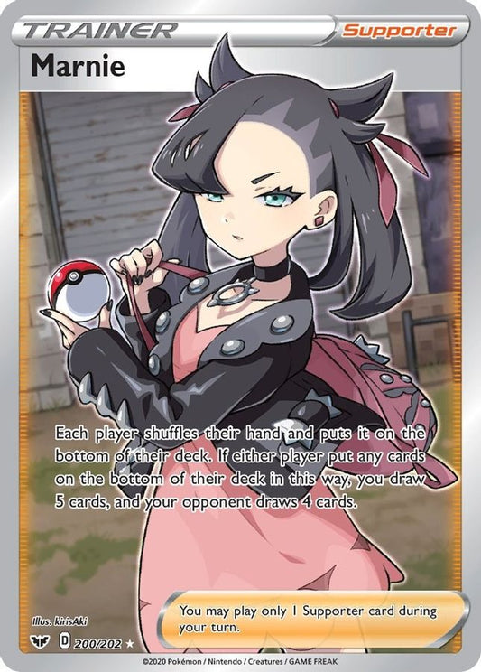 Marnie Trainer 200/202 - Monster Mart - Pokémon Cards Australia