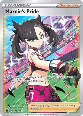Marnie's Pride 171/172 - Monster Mart - Pokémon Cards Australia