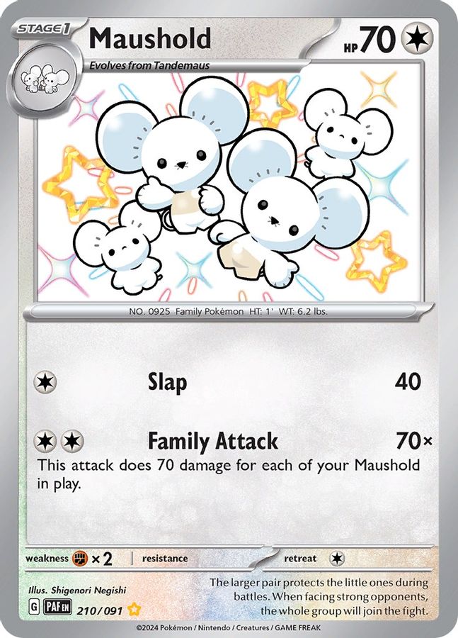 Maushold 210/091 - Monster Mart - Pokémon Cards Australia