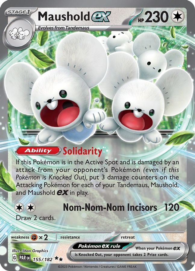 Maushold EX 155/182 - Monster Mart - Pokémon Cards Australia