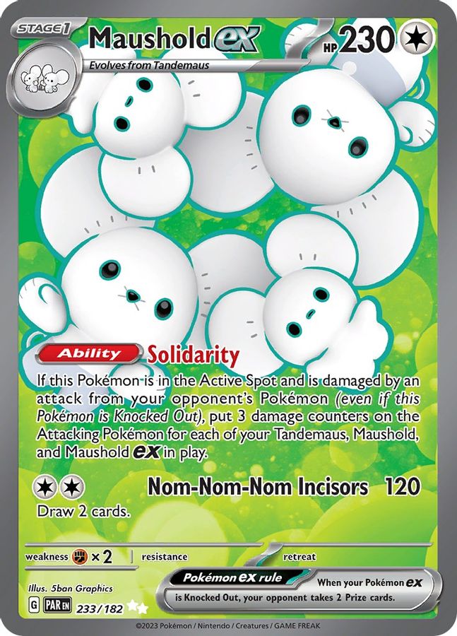 Maushold EX 233/182 - Monster Mart - Pokémon Cards Australia