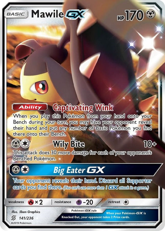 Mawile GX 141/236 - Monster Mart - Pokémon Cards Australia