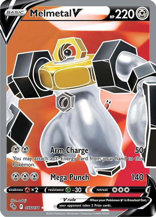 Melmetal V Full Art 075/078 - Monster Mart - Pokémon Cards Australia