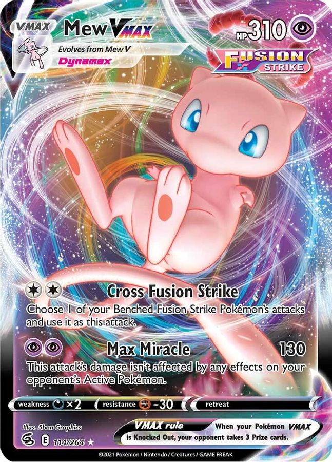 Mew VMAX 114/264 - Monster Mart - Pokémon Cards Australia