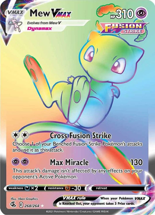 Mew VMAX 268/264 - Monster Mart - Pokémon Cards Australia