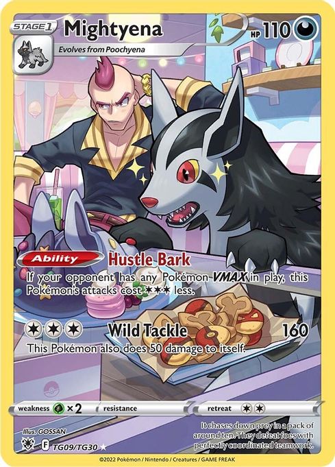 Mightyena TG09/TG30 - Monster Mart - Pokémon Cards Australia