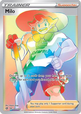 Milo 201/192 - Monster Mart - Pokémon Cards Australia